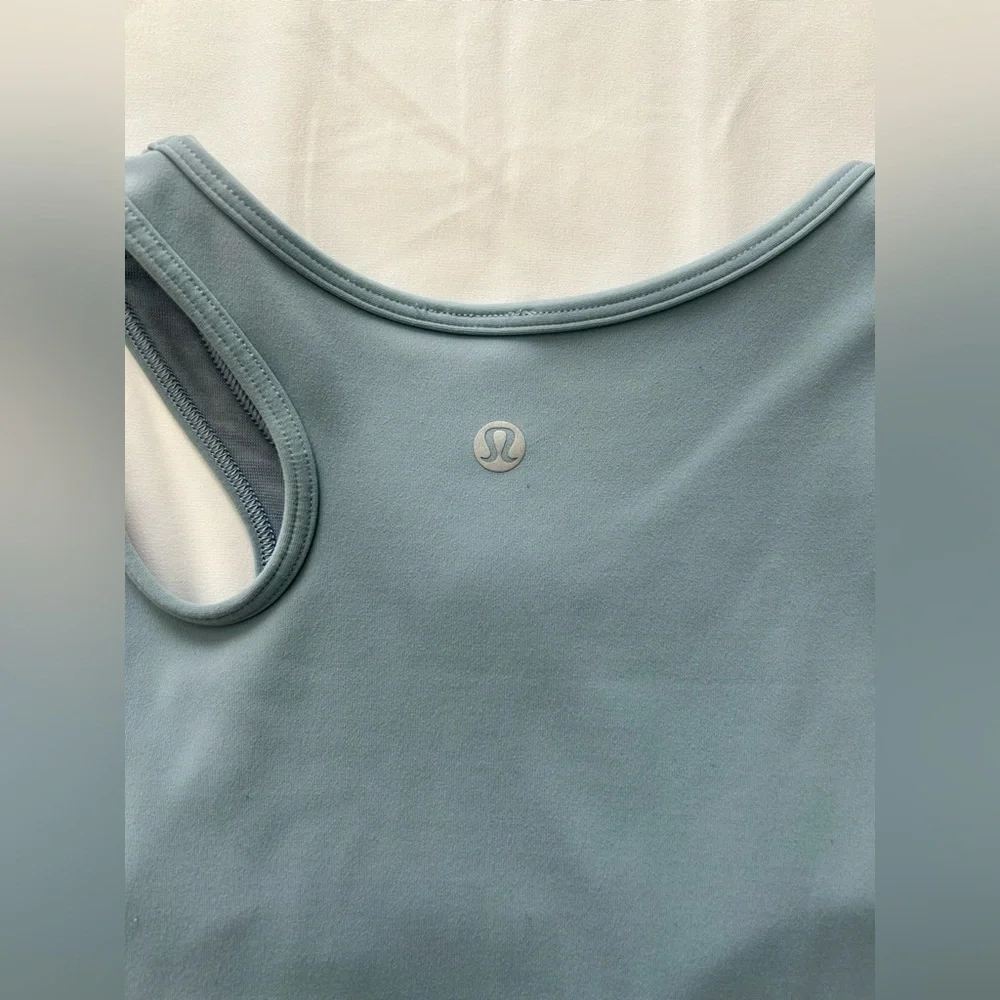 Lululemon Slate Blue Sports Bra - Size 6 - Picture 3 of 6